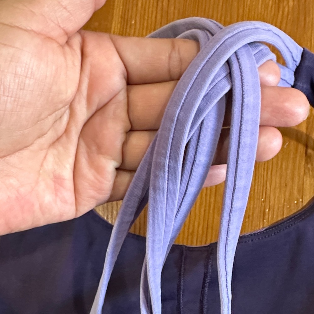 Lululemon Striped purple  Women's Sport  Top - Picture 5 of 8